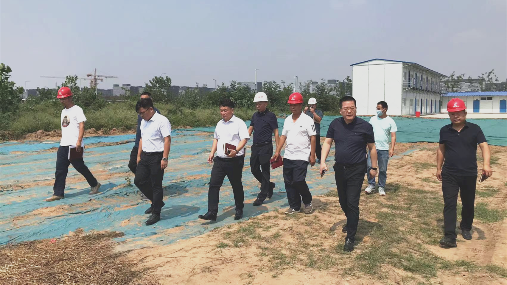 集团总裁柯建东莅临郑州柯力视察工作